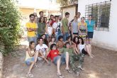 25 jóvenes de toda España participan en Cartagena en un campo de trabajo medioambiental