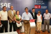 El PSOE se reúne con el comité de empresa de Conservas Fernández, le muestra su apoyo y exige que se mantengan los puestos de trabajo
