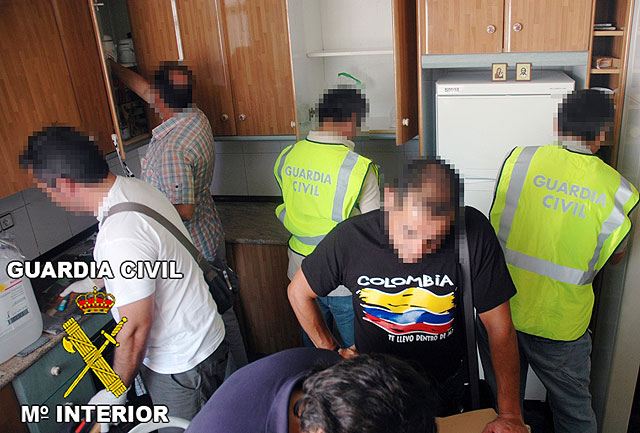 Desarticulada en Murcia una organizacin dedicada al trafico de drogas y desmantelado un laboratorio clandestino - 5