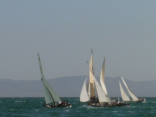 Exitosa prueba de exhibición de la regata Clásica del Mar Menor - 2, Foto 2