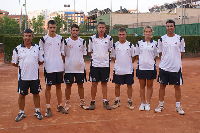 The Club de Tenis Totana, regional champion junior team, Foto 1