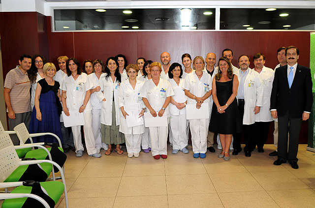 Los profesores colaboradores de Enfermería reciben el reconocimiento de la Universidad de Murcia - 1, Foto 1