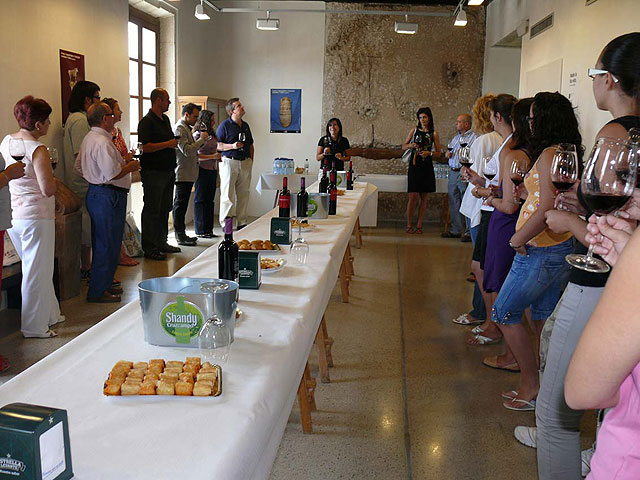 Casi cuarenta personas asisten al curso de la Universidad del Mar sobre ‘Conocer el vino a través del arte’ - 1, Foto 1