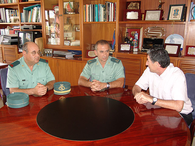 El Capitán de la Comandancia de la Guardia Civil de Caravaca visita el municipio de Bullas - 1, Foto 1