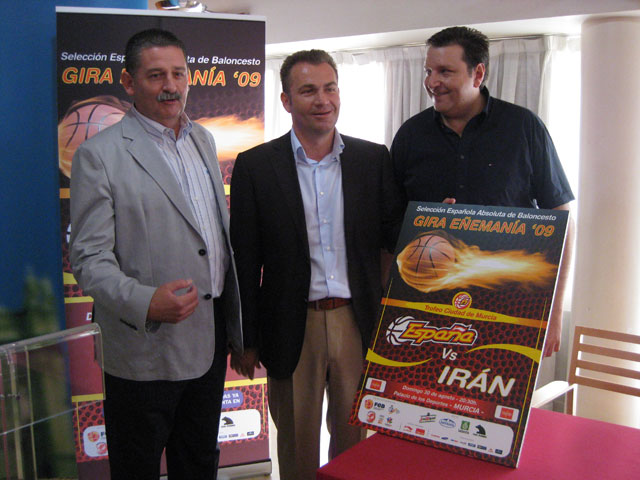 La Selección Española Absoluta de Baloncesto y la Selección Nacional de Irán se enfrentarán en el Trofeo Ciudad de Murcia - 1, Foto 1