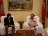 El Alcalde de Lorca recibe al nuevo delegado de Defensa en la Regin