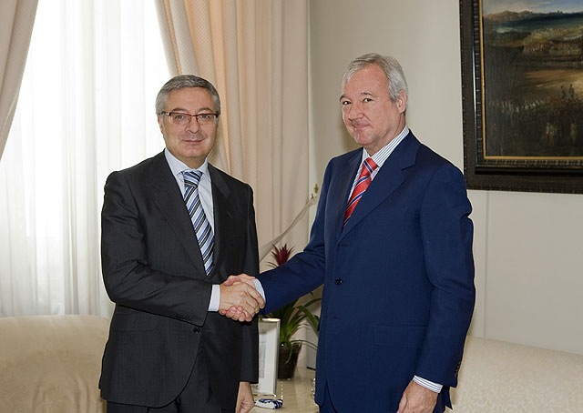 El AVE a Murcia llegar en 2014 por Alicante, lo que deja a Valcrcel muy satisfecho, Foto 1