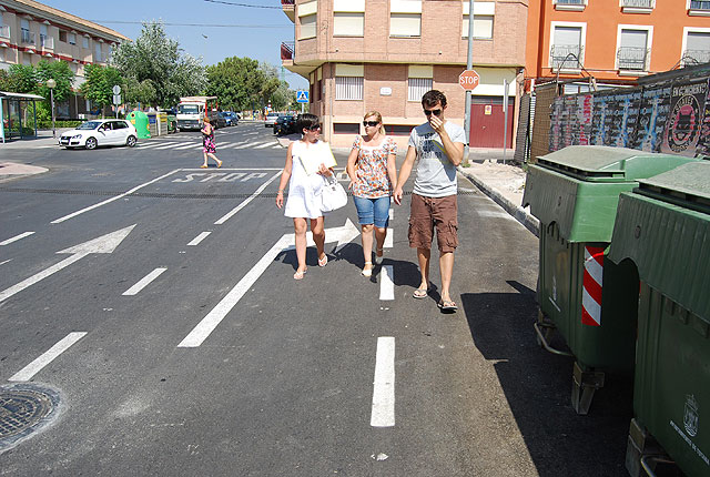 Finalizan las obras, incluidas en el Plan Estatal de Inversión Local, en la calle Santomera - 3, Foto 3