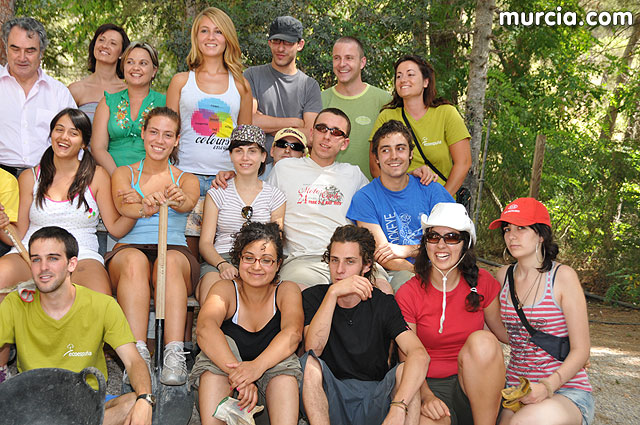 Un total de 25 jvenes de distintas nacionalidades realizan labores de conservacin del entorno natural de Sierra Espuña - 36