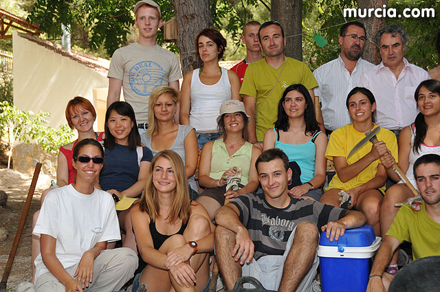Un total de 25 jvenes de distintas nacionalidades realizan labores de conservacin del entorno natural de Sierra Espuña - 37