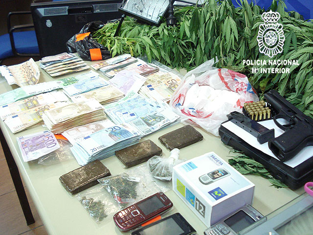 Cinco detenidos en una operación contra el tráfico de drogas en Archena, Murcia y San Javier - 1, Foto 1