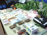 Cinco detenidos en una operacin contra el trfico de drogas en Archena, Murcia y San Javier