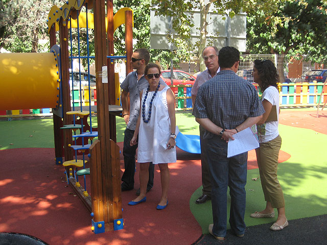 Martínez-Cachá  ha visitado los jardines de 22 pedanías y nueve barrios en lo que va de año - 1, Foto 1