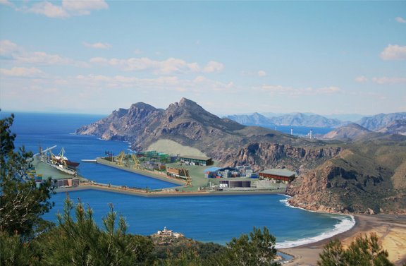 Simulación proyecto Puerto del Gorguel, Foto 2