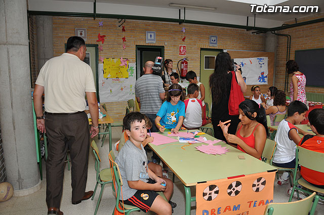 Ms de 190 niños de entre 3 y 12 años han participado en las escuelas de verano que se han impartido en tres centros educativos - 3