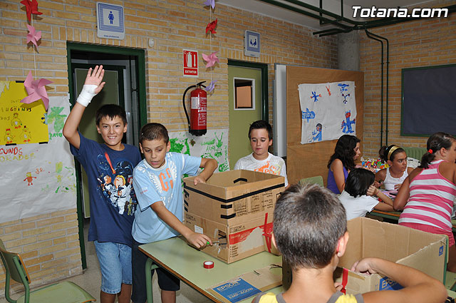 Ms de 190 niños de entre 3 y 12 años han participado en las escuelas de verano que se han impartido en tres centros educativos - 8