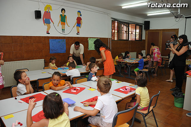 Ms de 190 niños de entre 3 y 12 años han participado en las escuelas de verano que se han impartido en tres centros educativos - 46
