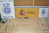 La Polica Nacional desarticula una banda dedicada a los robos con fuerza en domicilios de la costa mediterrnea