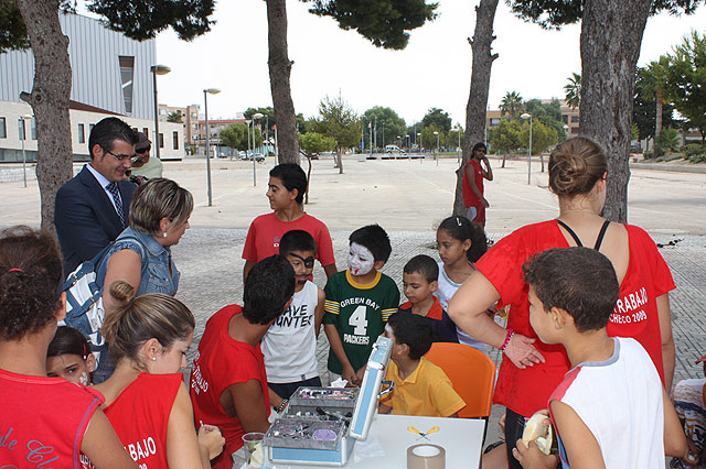Visita a los alumnos del Campo de Trabajo Intercultural en Torre-Pacheco - 2, Foto 2
