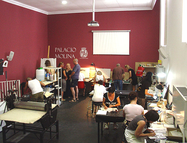 Más de 30 profesionales del grabado, las artes plásticas y la fotografía, en los II Talleres de Creación Gráfica - 1, Foto 1