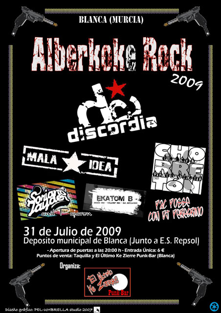 Discordia participará en la primera edición del festival Alberkoke Rock, Foto 1