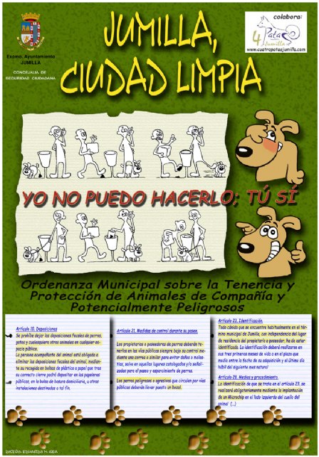En marcha una campaña para la concienciación sobre la recogida de excrementos de perros en la vía pública - 2, Foto 2