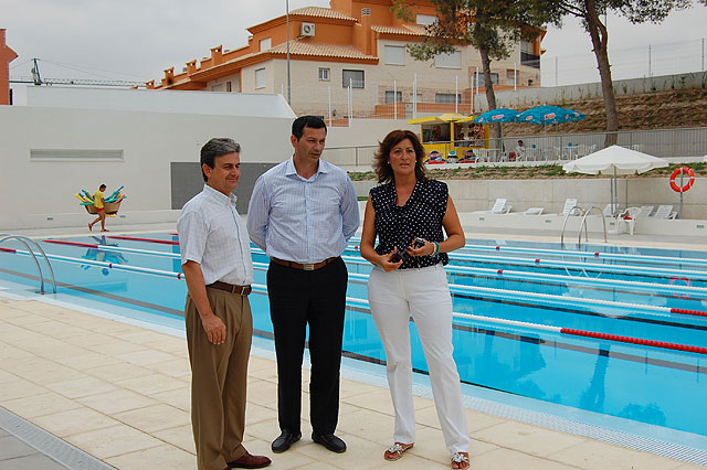 Antonio Peñalver inaugura la Piscina Pública Municipal de Alguazas - 1, Foto 1