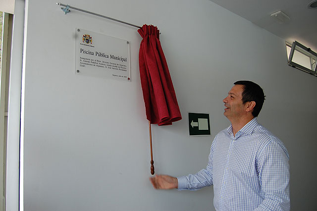 Antonio Peñalver inaugura la Piscina Pública Municipal de Alguazas - 2, Foto 2