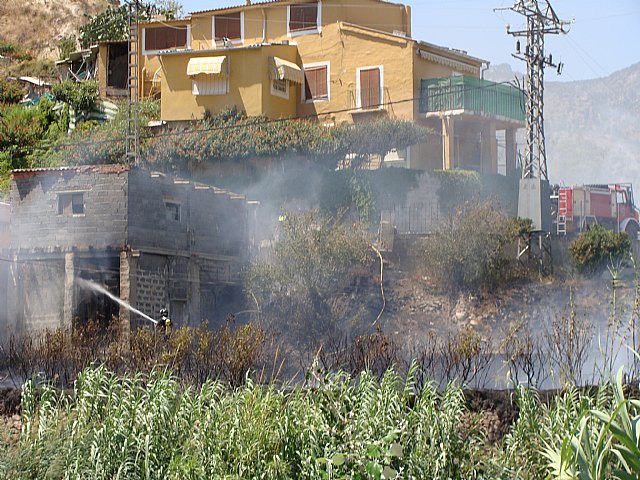 Incendio en el Paraje de Candelón en Abarán - 3, Foto 3