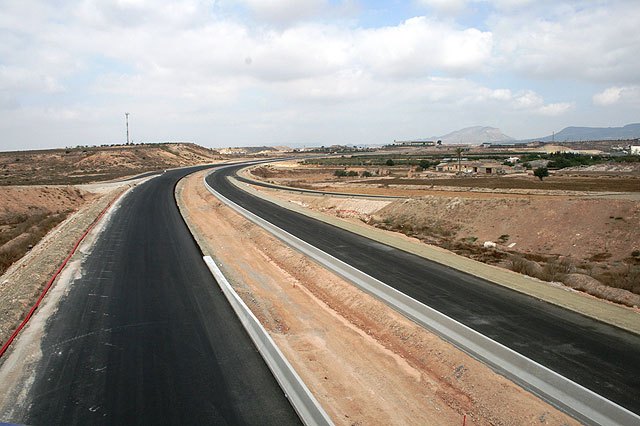 Enlace número 12 (variante sur de Sucina) de la autovía Zeneta San Javier que está construyendo Obras Públicas, Foto 2