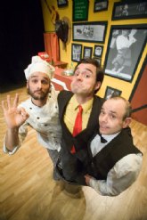 Una divertida secuencia de gags en un restaurante es la apuesta de Extress, una nueva compaña con actores de Tricicle y Monti & Ca