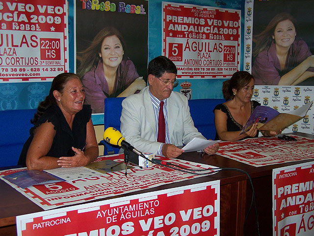 Teresa Rabal presenta mañana en Águilas el Festival «Premios Veo Veo 2009» - 2, Foto 2