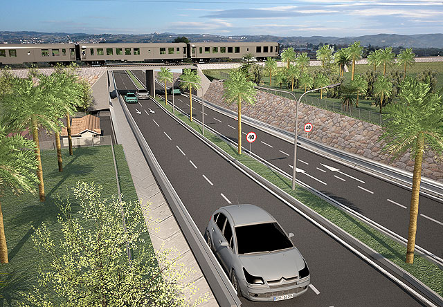 Las obras de conexión de la avenida Juan Carlos I de Las Torres de Cotillas con la N-344, a buen ritmo - 2, Foto 2