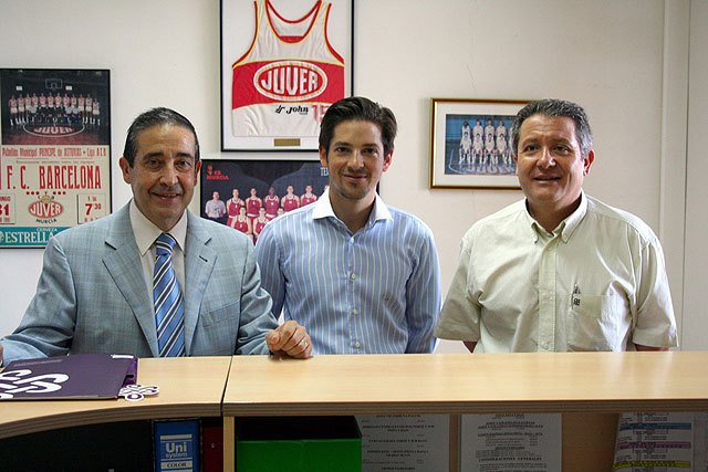 El nuevo presidente del CB Murcia visita las oficinas de la entidad - 1, Foto 1