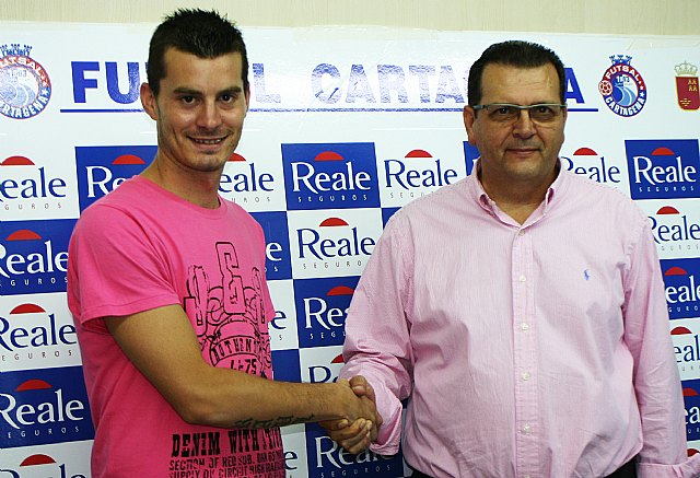 Raúl manjón se une al vestuario cartagenero - 1, Foto 1