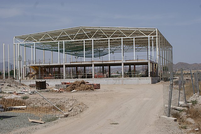 Avanzan las obras del Centro Multiusos Pabellón Deportivo de la Estación del Esparragal de Puerto Lumbreras - 1, Foto 1