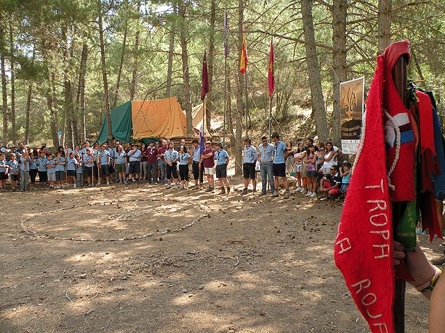 El Primer Teniente de Alcalde y el Concejal de Juventud visitan el campamento de verano del Grupo Scout Ciudad del Sol en el Día de los Padres - 1, Foto 1