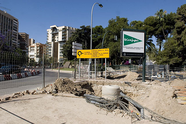 Las obras del parking de la Plaza de España entran en su segunda fase - 1, Foto 1