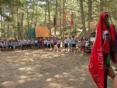 El Primer Teniente de Alcalde y el Concejal de Juventud visitan el campamento de verano del Grupo Scout Ciudad del Sol en el Da de los Padres