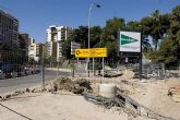 Las obras del parking de la Plaza de España entran en su segunda fase