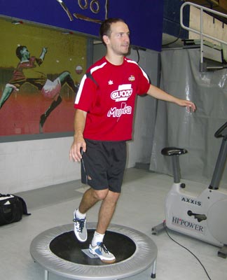 Álvaro, recuperándose de su lesión, con muy buenas sensaciones - 1, Foto 1