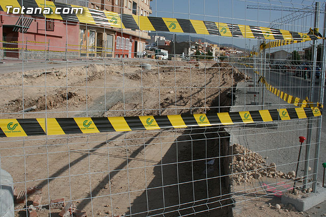 Totana mejorar  el acceso al casco urbano gracias a las obras de reordenacin del trfico por la Avenida Juan Carlos I - 4