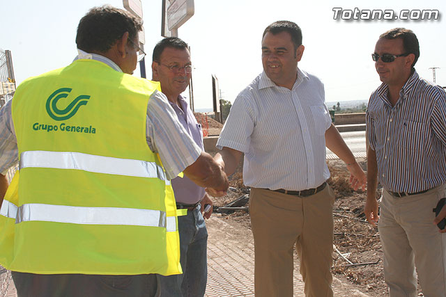 Totana mejorar  el acceso al casco urbano gracias a las obras de reordenacin del trfico por la Avenida Juan Carlos I - 11
