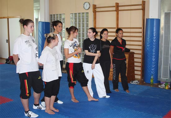 Taekwondistas europeos concentrados con los deportistas del Club Koryo de Torre-Pacheco - 2, Foto 2