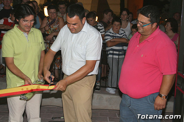 Inauguration of the Social Center in the San Roque-Las Parras, Foto 1