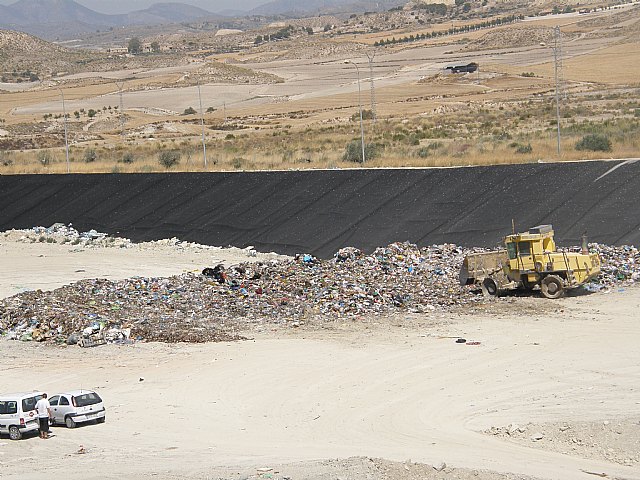 El Centro de Gestión de Residuos de Lorca, recibe 154 toneladas diarias de basura domiciliaria - 1, Foto 1
