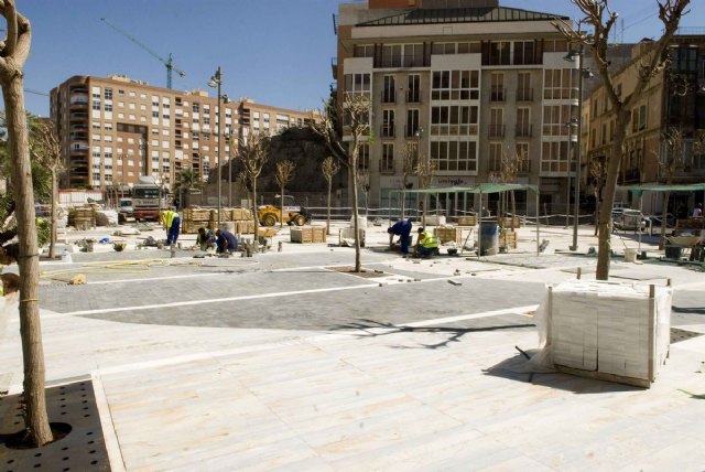 La Plaza de López Pinto ya luce su nuevo arbolado - 1, Foto 1