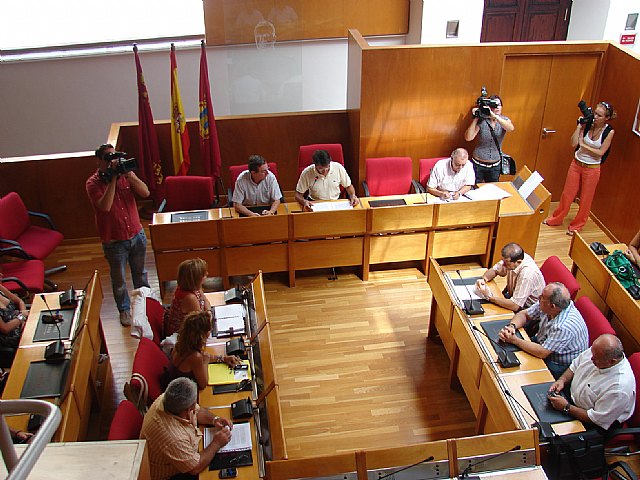 El Pleno aprueba por unanimidad la moción para declarar zona catastrófica las pedanías altas afectadas por la fuerte granizada de la pasada semana - 1, Foto 1