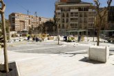 La Plaza de Lpez Pinto ya luce su nuevo arbolado