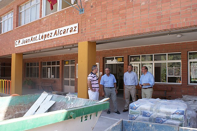 Puerto Lumbreras invierte más de 500.000 Euros en mejorar los Colegios del municipio durante el verano - 1, Foto 1
